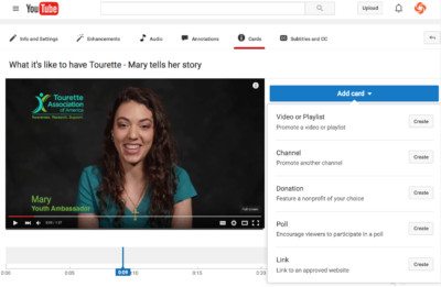 Add a YouTube Donation Card to Your Video - 4 Easy Steps - Video ...