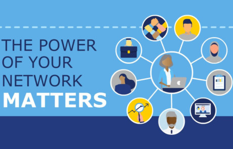 membership promo video animation of people with the power of your network matters