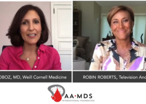 virtual filming video conversation roboz md with robin roberts for aamds online event minimatters