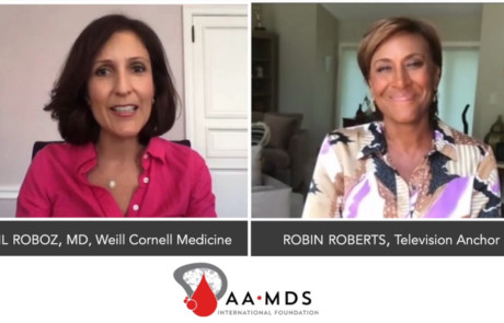 virtual filming video conversation roboz md with robin roberts for aamds online event minimatters