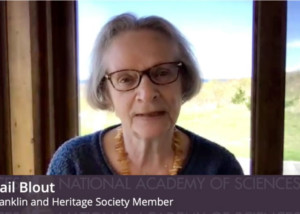 virtually-filmed donor video national academy sciences features gail blout seaside background