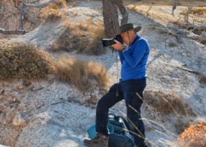 lifetime contribution award video recipient david ramsey behind camera cai virtual program