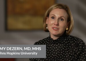 thumbnail of amy dezern md in aplastic anemia medical advances video