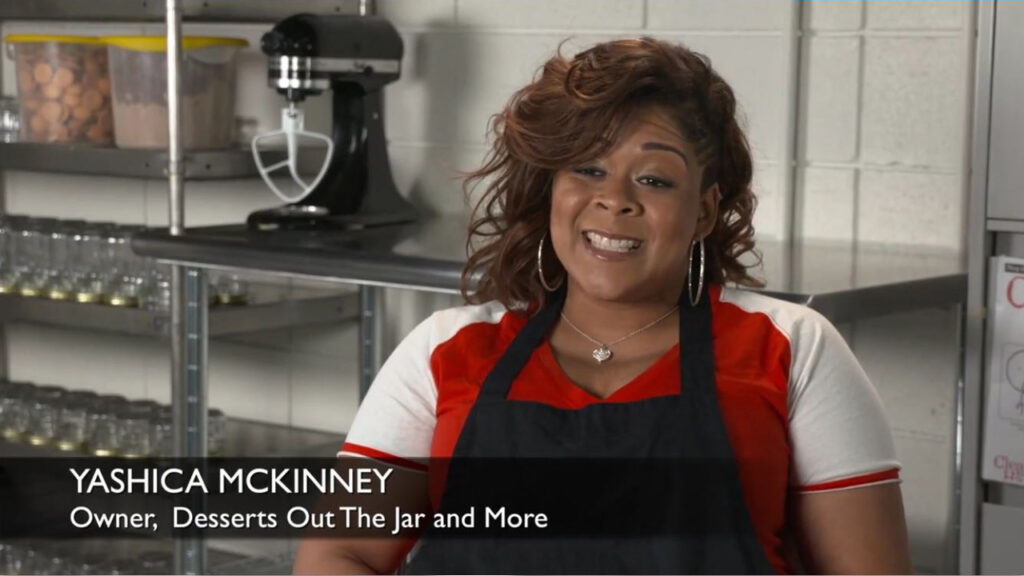 Small business owner Yashica McKinney interview in entrepreneurship storytelling video