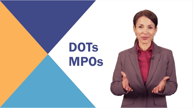 TPM training narrator for Department of Transportation government video