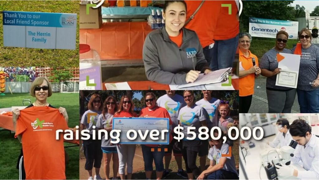 Fundraising walk participants and supporters raising over $580,000 for nonprofit cause