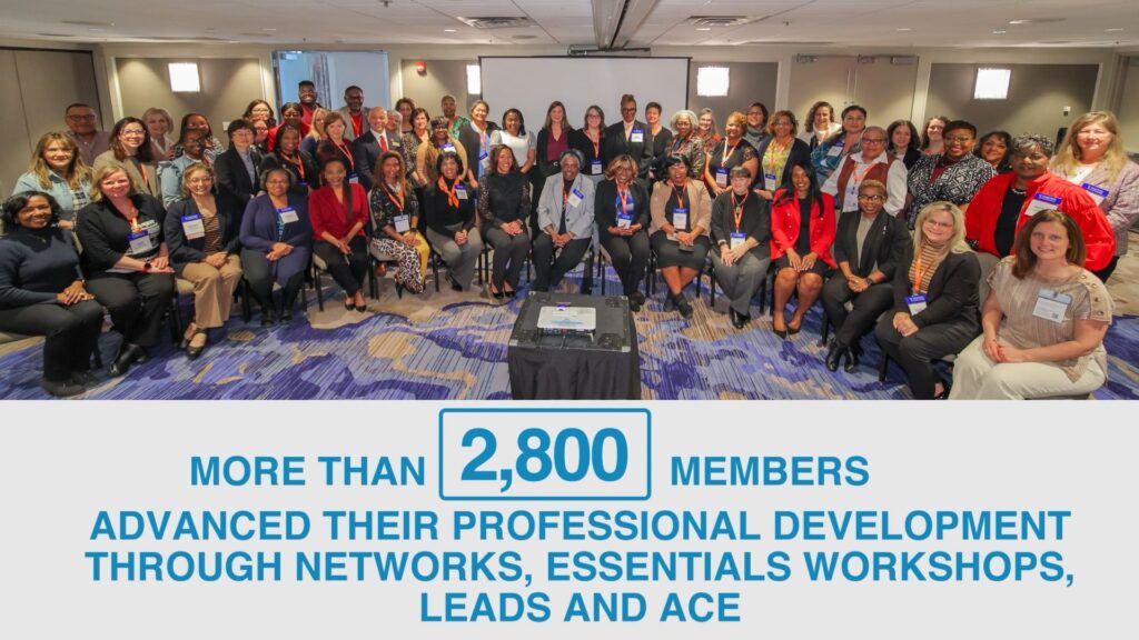 thumbnail for a year in review video showing some of the 2800 AACN members for 2025