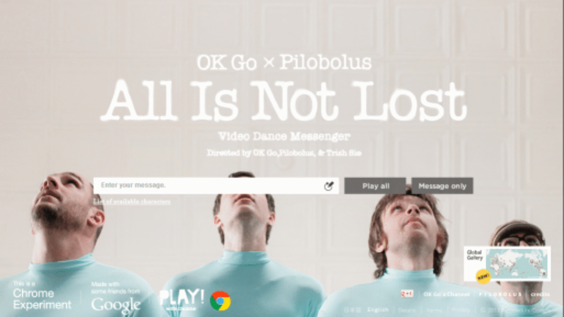 HTML5 video "All is not lost"