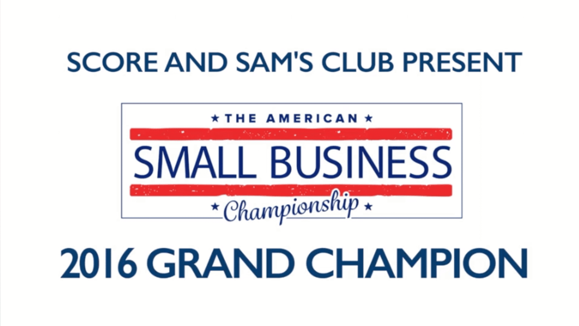 American Small Business Championship logo