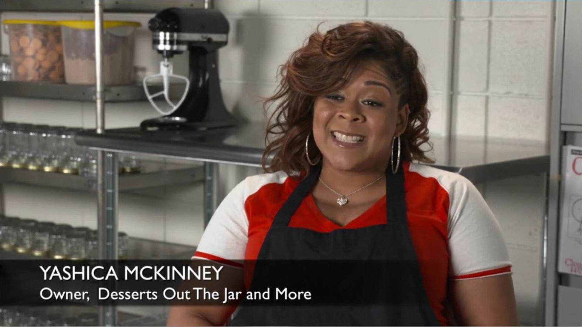 Small business owner Yashica McKinney interview in entrepreneurship storytelling video