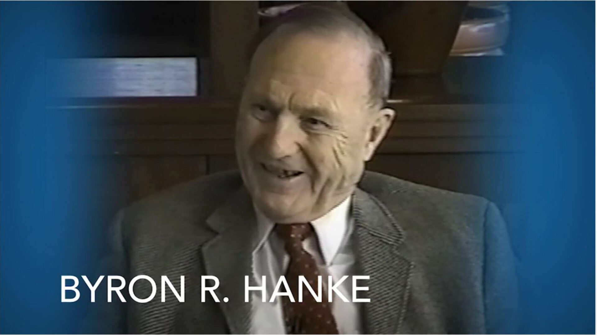 Byron R. Hanke interview for nonprofit bequest storytelling video