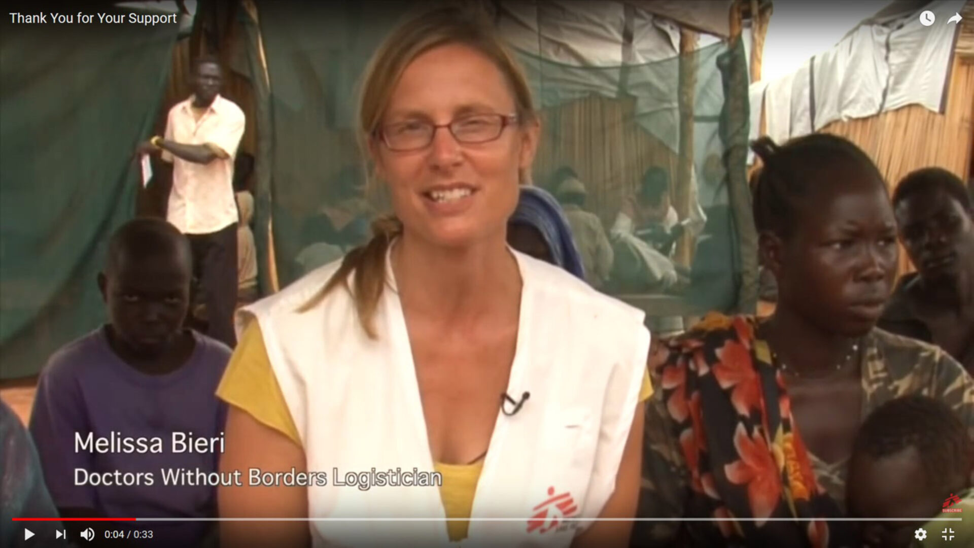 thumbnail of a thank you for your support video example