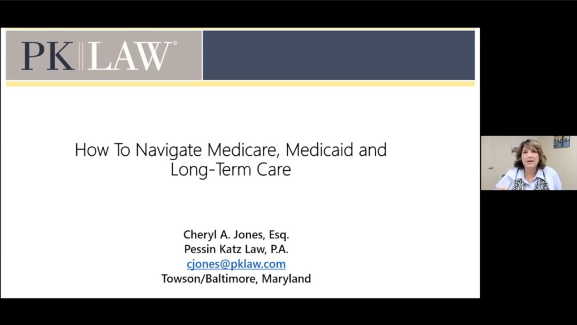 thumbnail for virtual conference videos showing presentation title slide with speaker